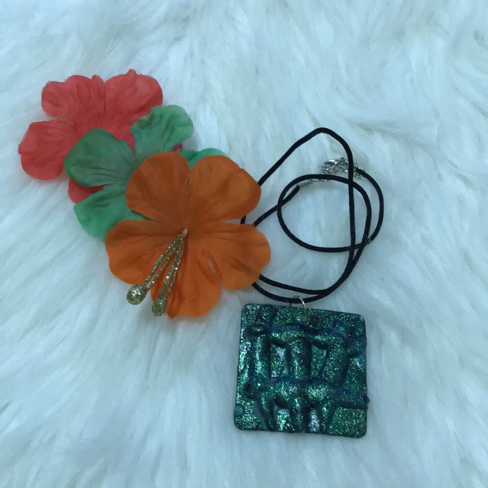 Reversible Bohemian Vintage Rare Unique One of a Kind Handmade Necklace